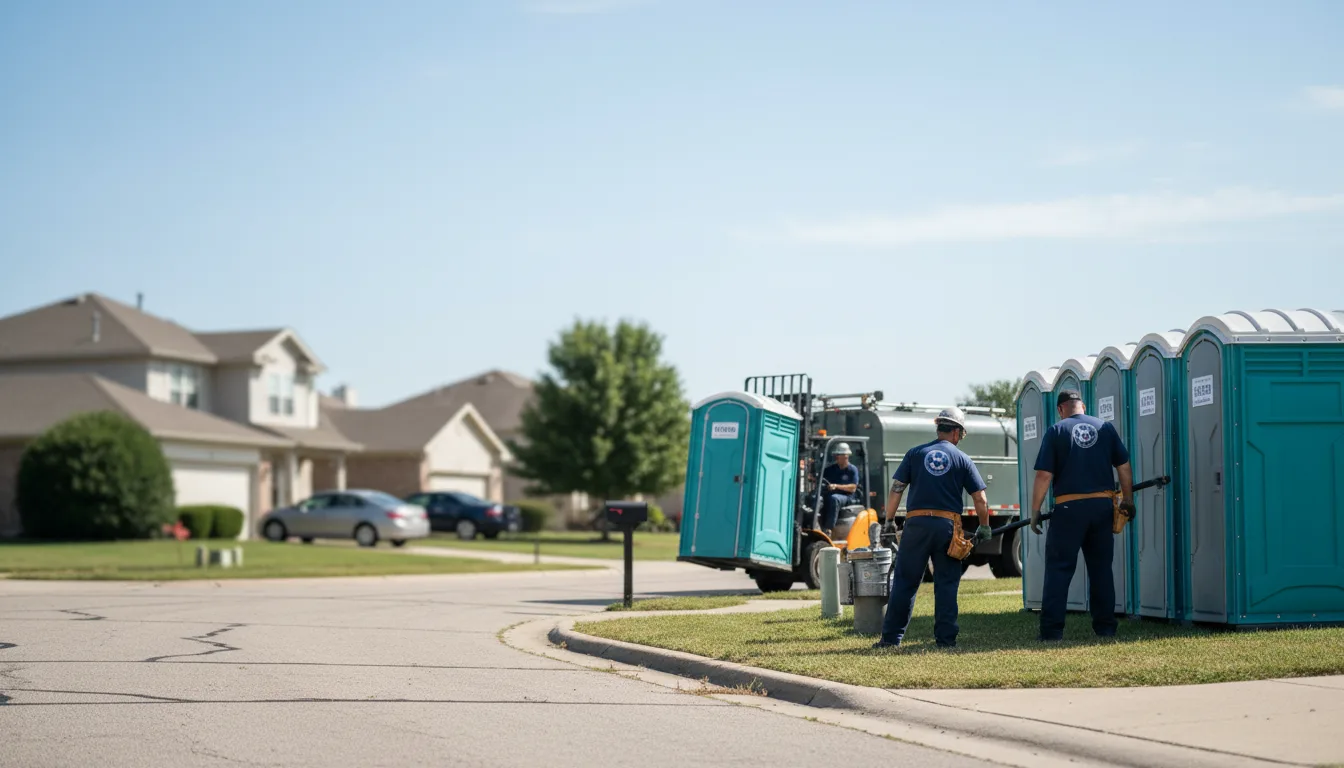 Porta Potty Rental in Cherry Valley, IL near me